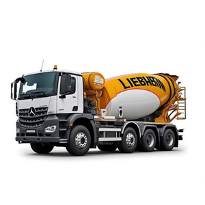 รถปั๊มคอนกรีต Liebherr รุ่น 24XH รถบรรทุก Mercedes Actros อุปกรณ์ก่อสร้างสำหรับงานหนัก - Product Image 2