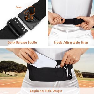 Marsupio per cintura da corsa da donna da <span class=keywords><strong>uomo</strong></span> con cintura elastica da runner marsupio - Product Image 2