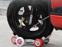 Outil pliable à une seule couche pour la réparation d'urgence des pneus dégonflés de véhicules électriques, remorques, motos et tricycles
