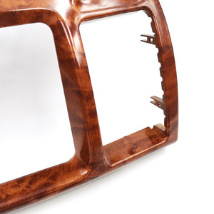 Dash Frame For Toyota Camry 2003-2006 ABS Wood Grain Finish <b>Polished</b> Dash Panel <b>Kit</b> - Product Image 5