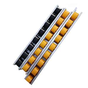 Высококачественный гравитационный роликовый конвейер, пластиковый роликовый трек для системы стеллажей для труб - Product Image 3