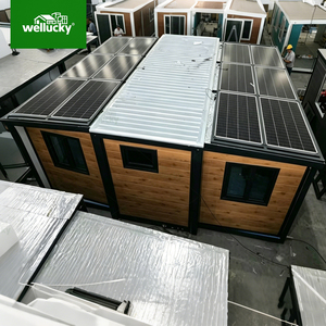 Casa Contenedor Expandible de Lujo con Energía Solar, Diseño de Casa de Campo de 20 pies/40 pies, Aislada, Ignífuga, Móvil, Modular, Apartamento Exterior - Product Image 1