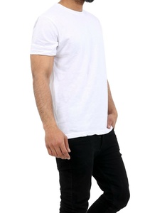 Camiseta Casual de Manga Corta para Hombre, Cuello Redondo, Color Sólido, Algodón Jersey Super Dry, 320g, Corte Regular, de Cotton Collective - Product Image 2