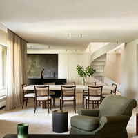 Diseño Arquitectónico Interior de Villa Moderna y Minimalista Profesional, Renderizado 3D, Comunicación Profunda