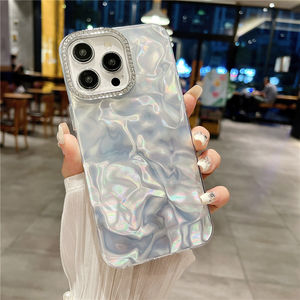 Étui de téléphone portable de couleur dégradé laser haut de gamme pour <span class=keywords><strong>iphone</strong></span> 11 à 15 coque de téléphone coquillages - Product Image 5