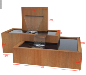 Fontaine d'eau <span class=keywords><strong>de</strong></span> pluie portable <span class=keywords><strong>en</strong></span> métal pour table, cascade <span class=keywords><strong>de</strong></span> <span class=keywords><strong>jardin</strong></span> extérieure pour petits jardins, fontaine <span class=keywords><strong>de</strong></span> pluie domestique - Product Image 2