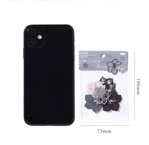 30 pcs/pack Matériel Pack Fleur Pick up Collection Série Fleurs Creusées Manuel DIY Matériel Décoratif Fond - Product Image 6