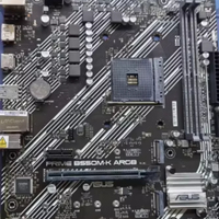 A-SUS moederbord AMD B550 M-K (AM4) Micro-ATX ARGB DDR4 64GB Dual Channel Desktop Gerenoveerd Hoge Kwaliteit