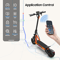 Scooter électrique pliable Tufront 1000W 48V 13ah, puissant et rapide, tout-terrain, pour adultes