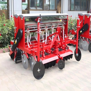 Semoir à blé, planteuse d'herbe, machine à <span class=keywords><strong>semer</strong></span> le blé <span class=keywords><strong>de</strong></span> 6 à 24 rangs, fertilisation, traction par tracteur à quatre roues - Product Image 4