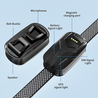 TIZE-Traqueur GPS étanche pour la maison, localisateur de collier pour chien et chien