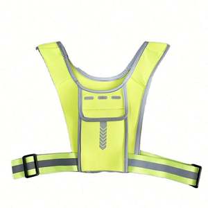 Chaleco Deportivo Reflectante para Correr con Porta Teléfono, Mochila, Bolsa de Hidratación para Entrenamiento Deportivo, Fitness, Hombres y Mujeres - Product Image 1