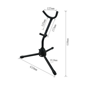 Accesorios para instrumentos musicales de alta calidad Soporte para saxofón <span class=keywords><strong>alto</strong></span> tenor de piso - Product Image 6