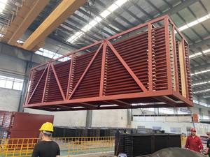 جهاز التسخين الفائق وإعادة التسخين لمحطة الطاقة جديد مقتصد غلاية أنبوب زعنفة عمودي - Product Image 4