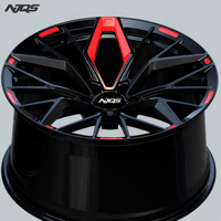Velg Kustom NJQS Laris Manis Ukuran 18 19 20 21 22 23 24, Cocok untuk Mobil Penumpang Audi, BMW, Benz, Zeekr, Roda Tempa