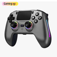 Gamegaga P525 - Control Inalámbrico para Juegos con Bluetooth, Iluminación RGB y Motor de Vibración, Joystick para P5 y PC