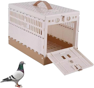 Opvouwbare plastic reiskooi voor vogels, makkelijk schoon te maken, buiten duivenhok, training, loslaten, 1-3 stuks - Product Image 1