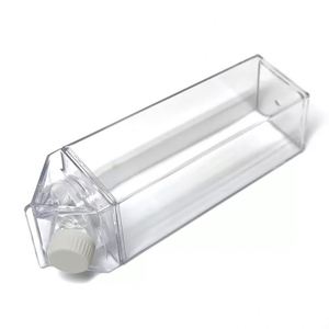 Eco Friendly Plastic <b>Milk</b> Water Bottle Cute Sports <b>Milk</b> Carton Shape <b>Box</b> 500Ml Acrylic <b>Milk</b> Carton in Bulk - Product Image 1