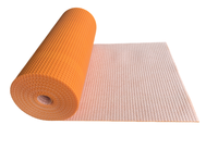 Membrane d'étanchéité pour sous-couche de sol de couleur orange de 3mm d'épaisseur