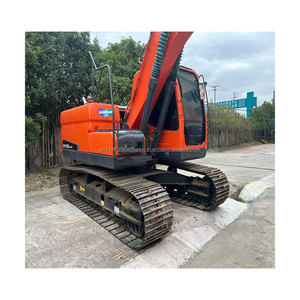 Excavatrice sur chenilles hydraulique d'occasion Doosan DX150-9c, modèle 2023, faible nombre d'heures de travail, moteur, pompe à engrenages - Product Image 4