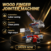 Machine à jointurer les doigts de meubles CNC automatique, machines industrielles de menuiserie, fournisseur de portes en bois et aluminium