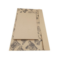 Boîte en carton ondulé personnalisée tendance, boîte en carton kraft blanc et noir, emballage en carton, papier ondulé renforcé