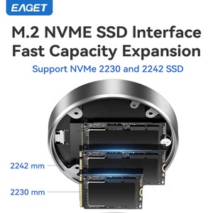 EAGET-Caja magnética de disco duro para ordenador portátil, carcasa de disco duro SSD de 10Gbps <span class=keywords><strong>M</strong></span>.<span class=keywords><strong>2</strong></span> NVME 2230 2242, venta al por mayor - Product Image 4