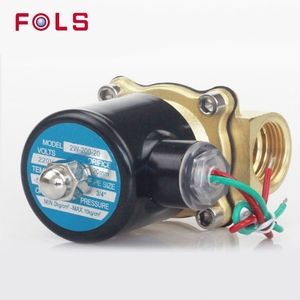 Válvula Solenoide de Bola Normalmente Cerrada DN10 DN15 DN20 DN25 DN32 DN40 DN50 3/8 1/2 3/4 1 1.2 1.5 2 Pulgadas 2W AC220V DC12V DC24V - Product Image 4