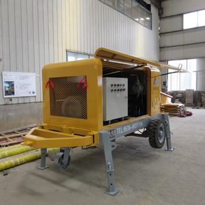 مضخة خرسانة صغيرة من مينل، مضخة خرسانة عالية الجودة، مضخة خرسانة متنقلة عالية الكفاءة للبناء، تصل إلى 30 طابقًا - Product Image 2