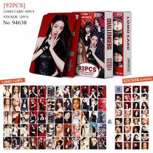 92 Piezas de Tarjetas Fotográficas y Pegatinas de KPOP IVE GAEUL/YUJIN/REI/<span class=keywords><strong>WONYOUNG</strong></span>/LIZ/LEESEO, Regalo para Fans, Manualidades de Papel, Impresión Digital - Product Image 3