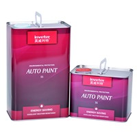 Peinture liquide acrylique polyuréthane C127 Inveter couleur or argent, revêtement pour carrosserie automobile, peinture plastique à haute teneur en solides, application au pistolet