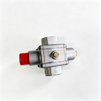 Vanne de gaz pour cuisinière à gaz, ensemble de régulation de gaz en aluminium, vanne de sécurité pour gaz, vanne de régulation de pression de gaz pour brûleur à gaz