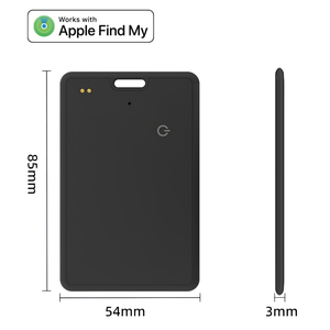<span class=keywords><strong>Traceur</strong></span> <span class=keywords><strong>de</strong></span> carte intelligente certifié MFi ultra-mince pour Apple Find My, étiquette <span class=keywords><strong>de</strong></span> portefeuille étanche rechargeable - Product Image 1