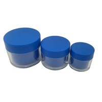 ODM Fournisseur Usine RUIPACK OEM 5ml 10ml 15ml 30ml 50ml 100ml 150ml Pot en plastique à double paroi Pot Bouteille de crème cosmétique Conteneur Couvercle à vis Fabricant/vente en gros