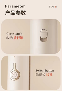 Fer à boucler électrique 32 mm avec LED, chauffage PTC, pour ondulations naturelles, grandes vagues et boucles paresseuses, modèle international - Product Image 4