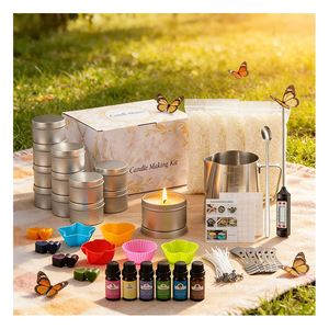 Empaque de Lata Compacto para Velas, Ideal para Viajes, Fórmula Aromática de Coco, Surtido de Lujo para Exhibición en Boutiques y Minoristas - Product Image 5