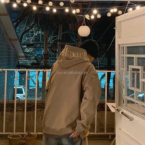 تصنيع الملابس الفرنسية هوديس تيري الوزن الثقيل البلوز ملابس مخصصة التطريز هوديي - Product Image 3