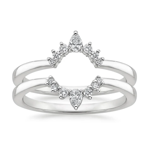 Bague en Moissanite Courbée Raffinée Plaqué Argent, Bijou Classique Tendance pour Femme, Collection Mariage et Anniversaire - Product Image 4