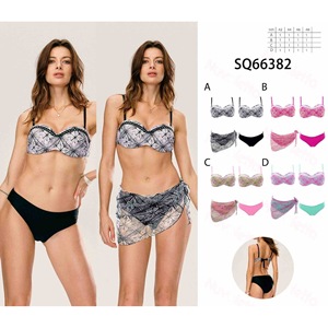 Costume da bagno intero taglie forti con controllo pancia, monokini sexy e coprente per la spiaggia SQ66003 - Product Image 1