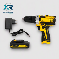 Perceuse-visseuse sans fil professionnelle 12V, outil nu, jaune, compacte, légère, mandrin sans clé, outil électrique pour réparation domestique, CE
