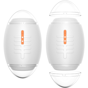 Rugby 10 inserzione di frequenza succhiare pene vibranti Trainer masturbatore elettrico aereo tazza massaggiatore di alta qualità giocattoli sessuali maschili - Product Image 2