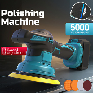 <span class=keywords><strong>Machine</strong></span> à <span class=keywords><strong>polir</strong></span> <span class=keywords><strong>sans</strong></span> charge 5000 tr/min, permet le cirage <span class=keywords><strong>sans</strong></span> fatigue des mains, polissage/cirage/dégraissage pour batterie 18V - Product Image 2