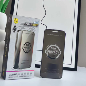 ฟิล์มป้องกันหน้าจอ9H อลูมิเนียมกระจกนิรภัยความเป็นส่วนตัว360 ° สำหรับ iPhone 17 Air 16 PRO MAX 16E 15 PLUS 14 12 11 XS - Product Image 4