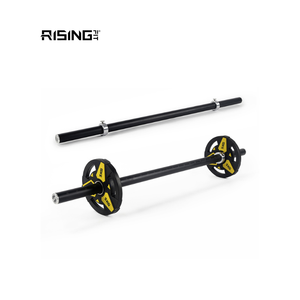 Rising Fitness Powerlifting Barbell <span class=keywords><strong>Bar</strong></span> Hélice de cadera y propulsor de fuerza para gimnasio Fitness Equipo de levantamiento de pesas y peso muerto - Product Image 1