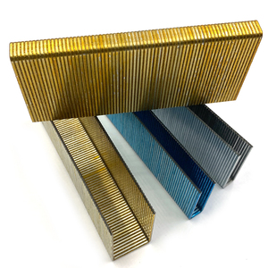 Agrafes de fabricant de qualité supérieure, agrafes à couronne étroite de calibre 18 pour agrafeuse - Product Image 1