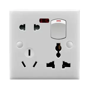 Cheap small wall switches skd electric switch and socket 6pin and 8pin cheap electric 6 pin wholesale switch