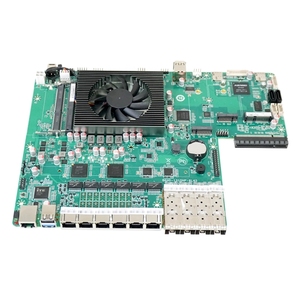 Fabricante 2U Rack-Mount Soft Router Intel Atom C3758 Octa Core 10Gb SFP + Fibra 6Lan pfSense Ubuntu CentOS OpenWrt <span class=keywords><strong>Firewall</strong></span> - Product Image 3