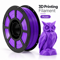 Filamen MEIJIMEI PLA Basic Merah 1.75mm - Suhu Cetak 190C/220C Kompatibel dengan Printer 3D FDM Standar