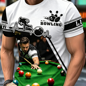 Camiseta Ringer Vintage para Hombre S.Q.F, 100% Algodón, Cuello Redondo, Manga Corta, Estilo Casual Deportivo, 300 Gramos, Excelente Regalo - Product Image 2