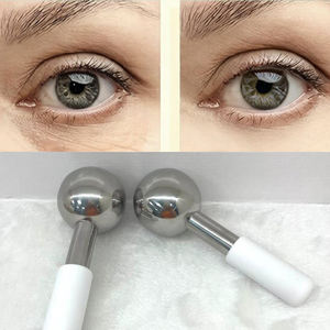 Massaggiatore <span class=keywords><strong>Viso</strong></span> Crioterapico Pre-Chill, Sfera di Ghiaccio in Acciaio Inox 304, Rullo Caldo/Freddo <span class=keywords><strong>per</strong></span> Massaggio Profondo dei Tessuti del <span class=keywords><strong>Viso</strong></span> - Product Image 3